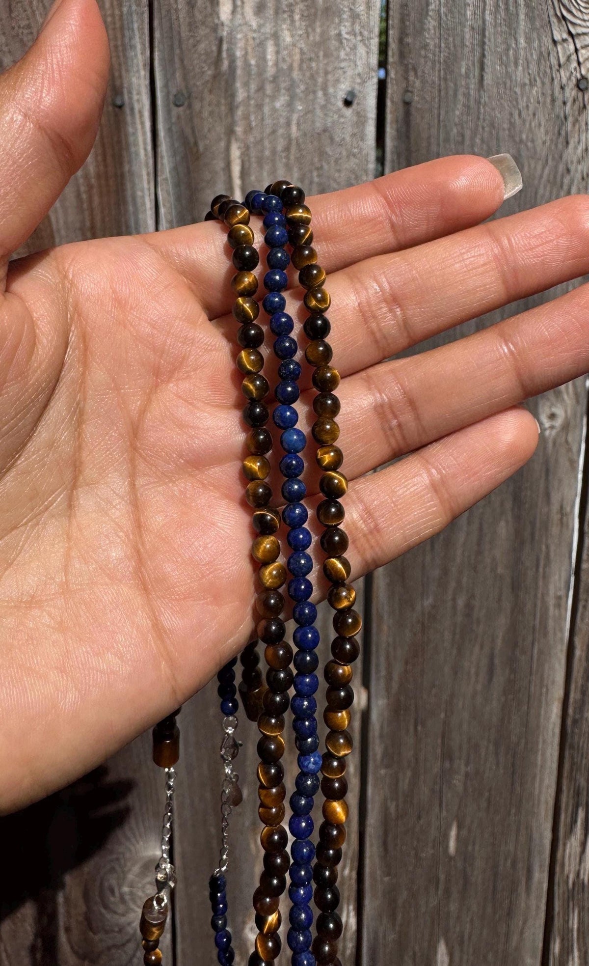 Tigers Eye Beaded Necklace