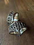 Gothic Cathedral Ring 925 Sterling Silver Ring