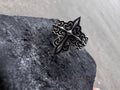 Medieval Cross Ring 925 Sterling Silver Ring