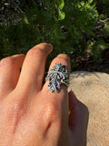 Gothic Cross Ring 925 Sterling Silver Ring