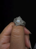 Celestial Eye Ring 925 Sterling Silver