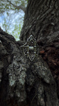 Gothic Cathedral Ring 925 Sterling Silver