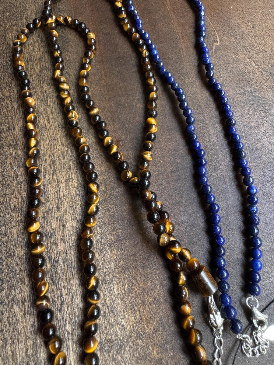 Tigers Eye Beaded Necklace