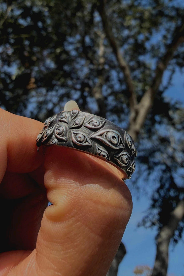 Angel Eyes Ring 925 Sterling Silver Ring