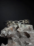 Silver Artisan Macrame Choker