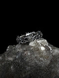 Rose of Thorns Ring 925 Sterling Silver
