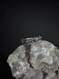 Rose of Thorns Ring 925 Sterling Silver