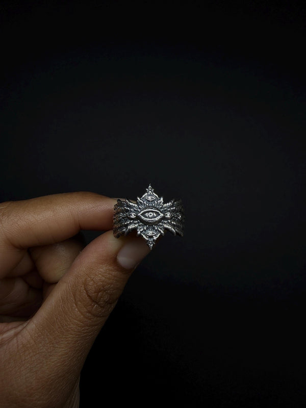 Seraphim Angel Ring 925 Sterling Silver